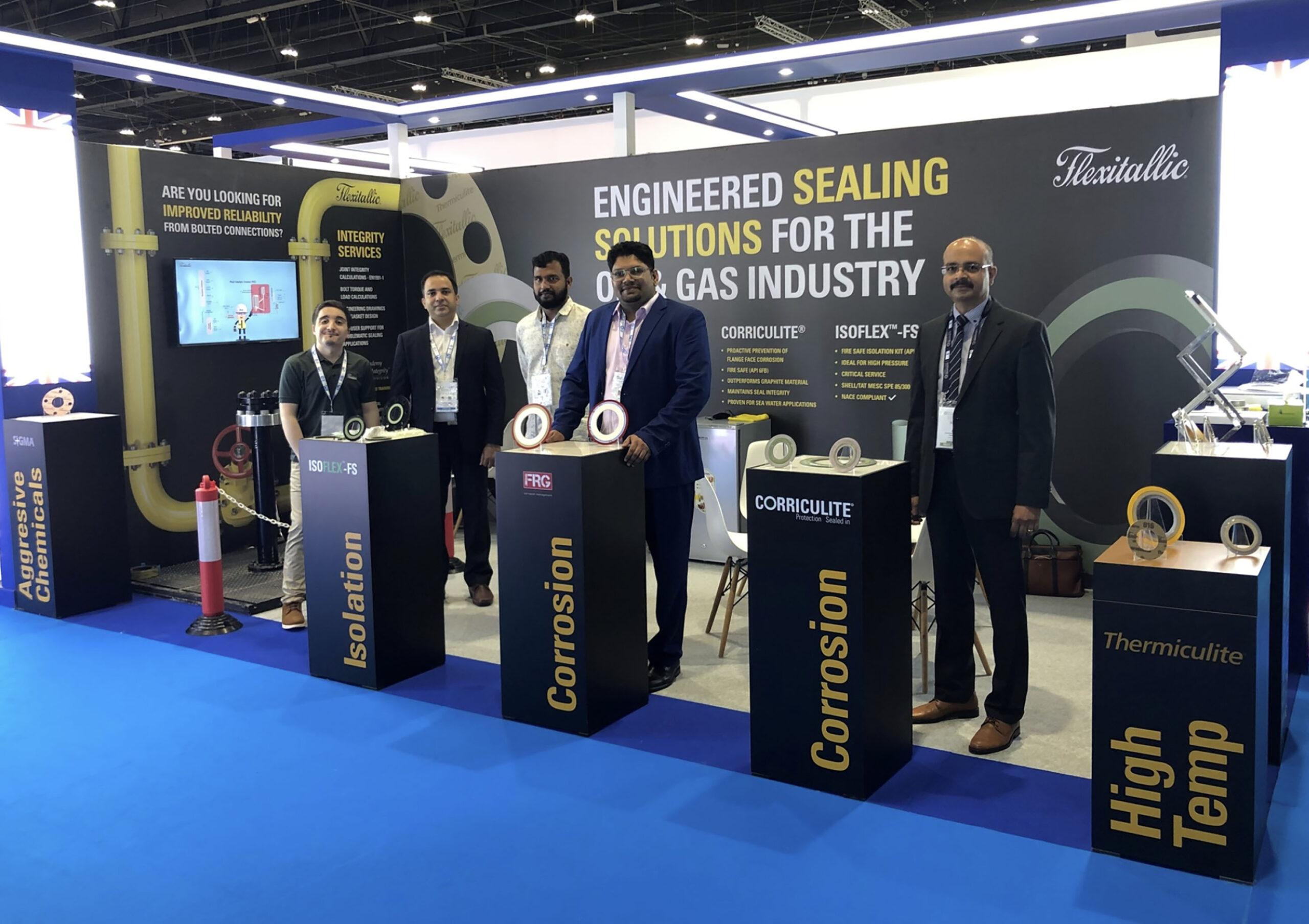 Flexitallic exhibit at ADIPEC 2021 – Abu Dhabi, UAE